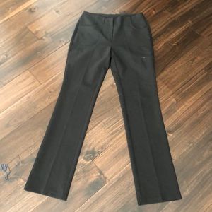 United colors of Benetton black boot leg pant with flat cargo pocket on left leg